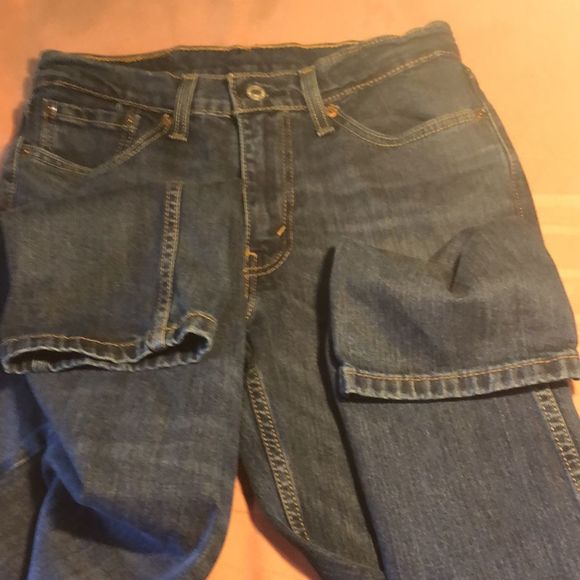 Levis 511 Jeans waist 29/34 length red logo on pocket - Picture 11 of 16